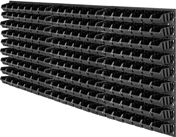 Tablica narzędziowa Kadax ścianka warsztatowa 174 x 78 cm 195 elementów K7694 Czarna (5903699468463) - obraz 2