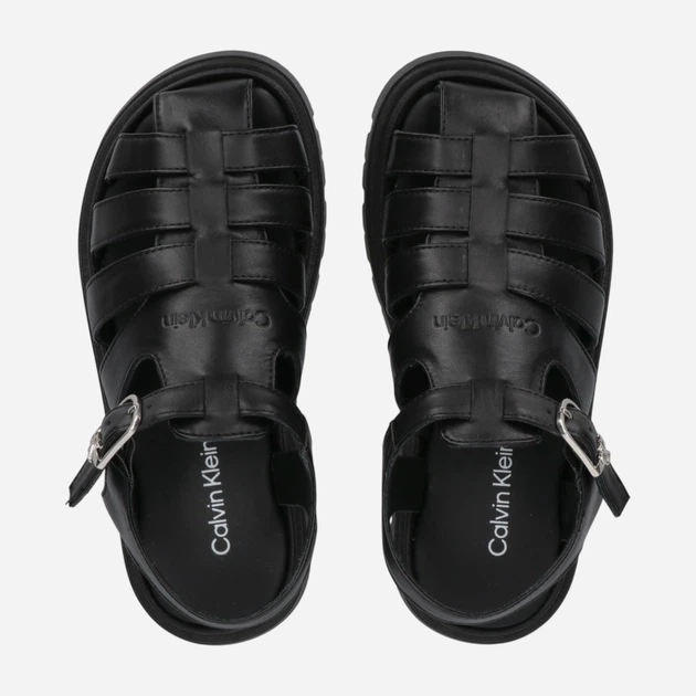 Жіночі сандалі Calvin Klein V4B2-83361-0092999 38 24 см Чорні (8054491105913) - зображення 4