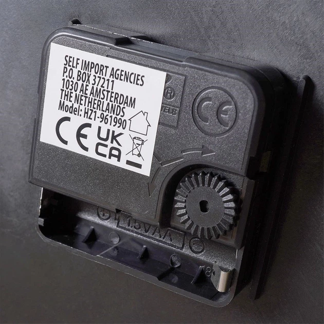 Столик кавовий Home Styling Collection 569726 Золотий з годинником 42 x 40 см (8720573181808) - зображення 5