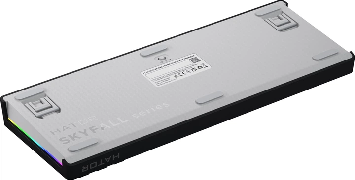 Klawiatura bezprzewodowa Hator Skyfall 65 MAG ULTIMA 8K Wireless/Bluetooth/USB White/Black (HTK3860) - obraz 7