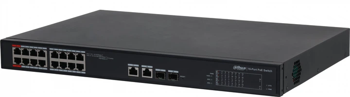 Комутатор Dahua DH-S4101-16ET2GF-240-C (6923172544926) - зображення 2