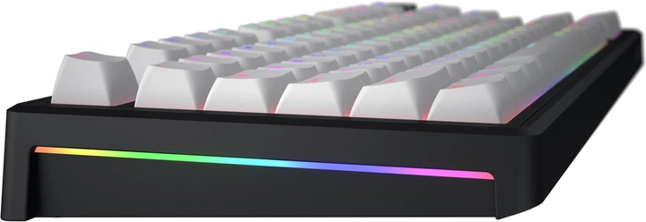 Klawiatura przewodowa Hator Skyfall 80 MAG ULTRA 8K USB White/Black (HTK1880) - obraz 6