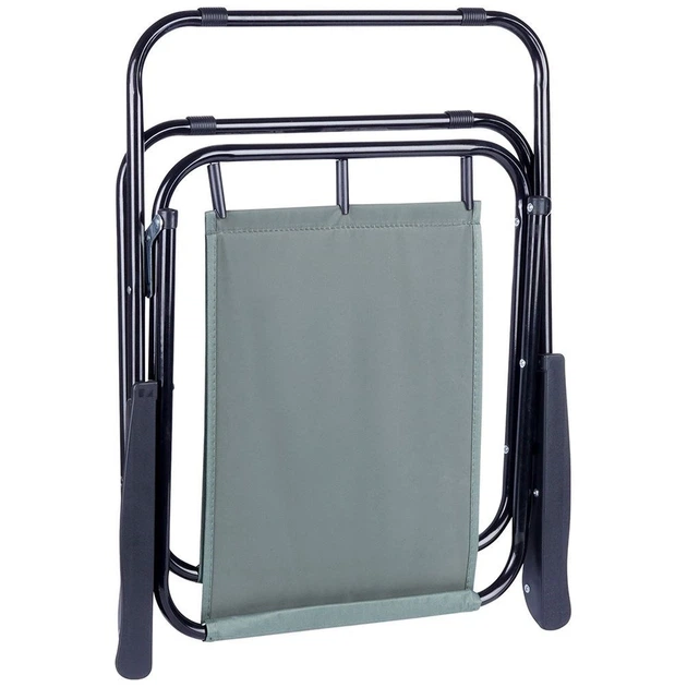 Туристичне крісло Vilde 489178 розкладне Сірий (5904316457822) - зображення 3