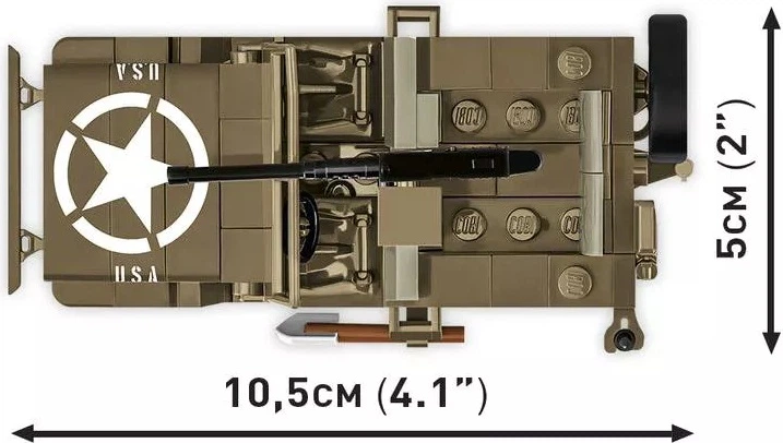 Конструктор Cobi Historical Collection World War II Willys Mb and Trailer 1:35 200 елементів COBI-3132 (5902251031329) - зображення 3