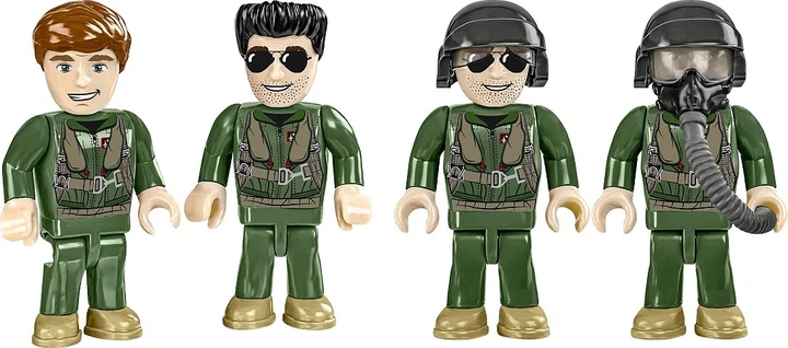 Klocki konstrukcyjne Cobi Armed Forces Boeing F-15EX Eagle II 1:48 739 elementów COBI-5900 (5902251059002) - obraz 7