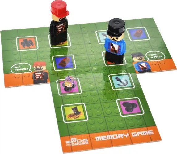 Конструктор Marioinex Block and Steps 3 в 1 Піратський корабель + Настільна гра 41 елемент QB300-104 (4823037611997) - зображення 7