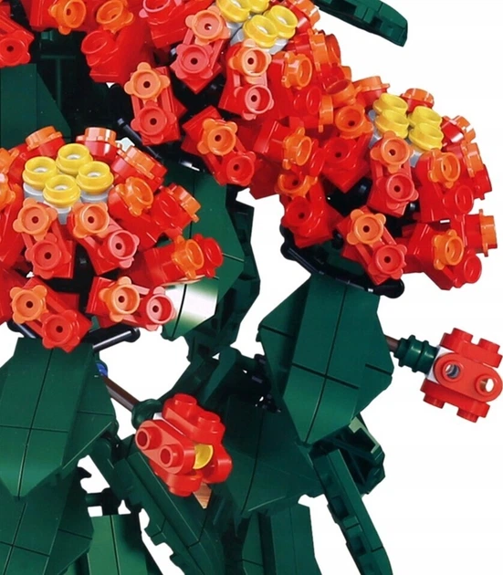Конструктор Mega Creative Flowers 1814 елементів QZ24131 (5907414303787) - зображення 3