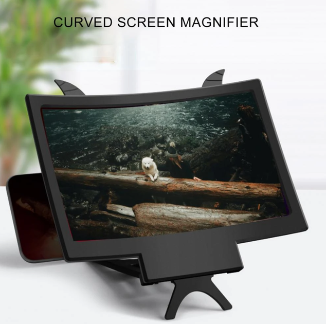 Подставка - увеличитель экрана телефона 12 дюймов 3D Seuno T6 (GS762) - изображение 6