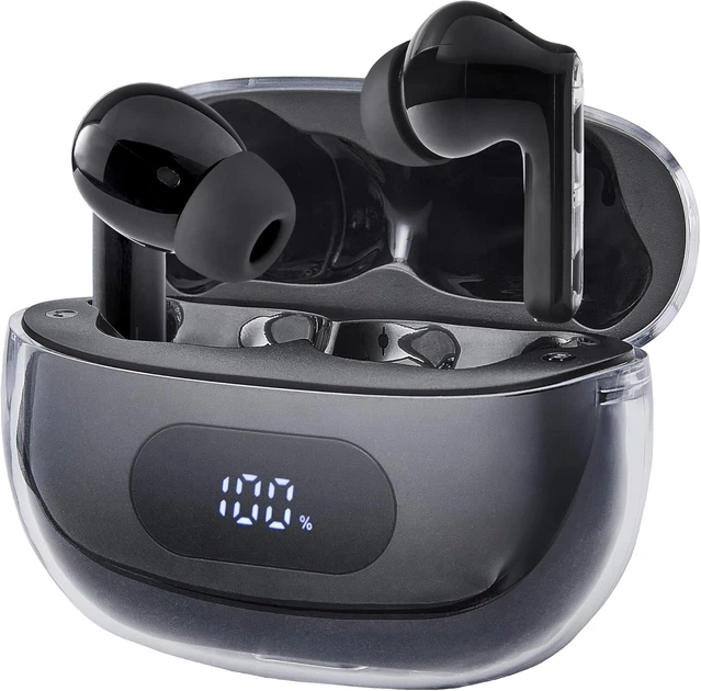 Słuchawki Intenso Buds Plus Headset Bezprzewodowe Czarne (3720310) - obraz 2