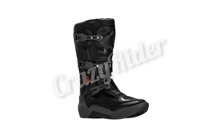 Мотоботинки детские LEATT 3.5 Junior Boot Black Grey 37,5 - изображение 2
