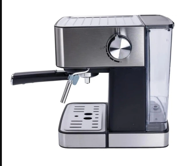 Кофеварка рожковая Sokany SK-6862 1.6л кофемашина для дома с трубкой для молока 850 Вт - изображение 3