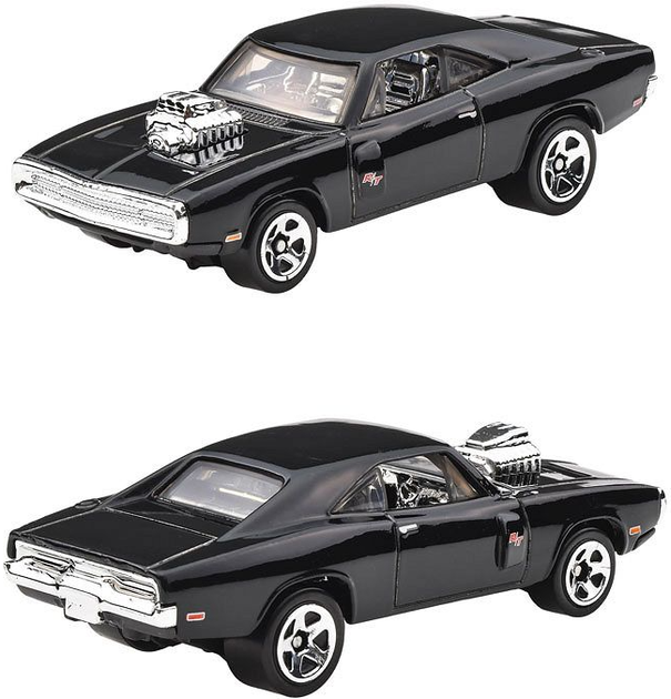 Zestaw 5 metalowych pojazdów Mattel Hot Wheels Fast & Furious 1:64 (0194735288687) - obraz 3