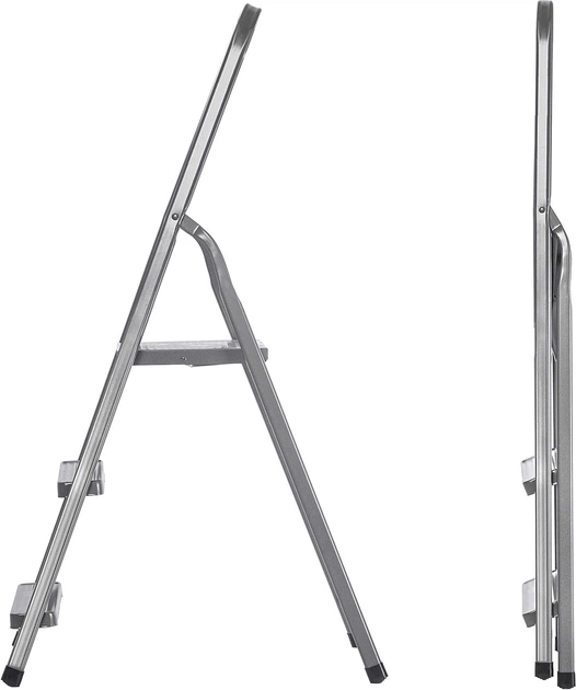 Сталева драбина Kadax Ceriana з платформою 3 сходинки 125 кг K10438 (5906638300787) - зображення 3