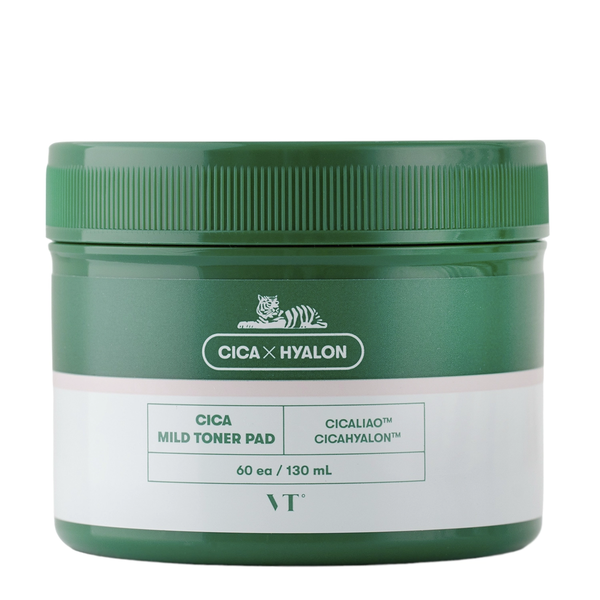 Отшелушивающие пэды VT Cosmetics CICA Mild Toner Pad с центеллой и салициловой кислотой 60 шт - изображение 3