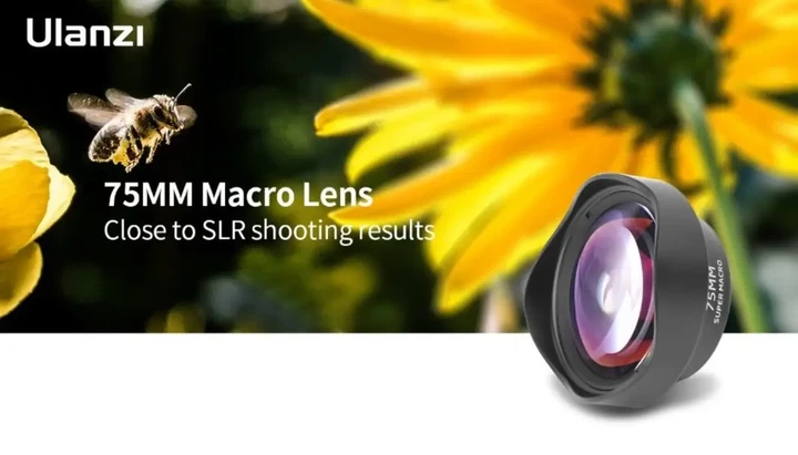 Професійний макрооб'єктив для телефону ULANZI 75mm 10x Macro 1678 - зображення 6