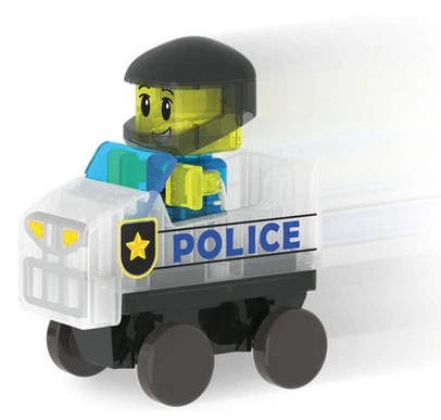 Магнітний конструктор Magna Tiles Police Patrol set 20 деталей (850025176484) - зображення 6