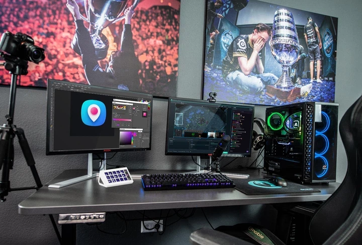 Міні-клавіатура консольна панель MiraBox 293S Stream Controller, Studio Deck, 15 макропрограмованих клавіш, дії в програмах і SoftwarSe, таких як OBS, Twitch, YouTube тощо, для потокового передавання, ігор, роботи з Mac і ПК, Біла - зображення 8