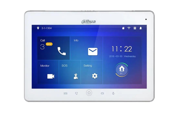 IP-видеодомофон Dahua DHI-VTH5241DW-S2 10'' Wi-Fi PoE - Фото 1 IP-видеодомофон Dahua DHI-VTH5241DW-S2 10'' Wi-Fi PoE - изображение 1