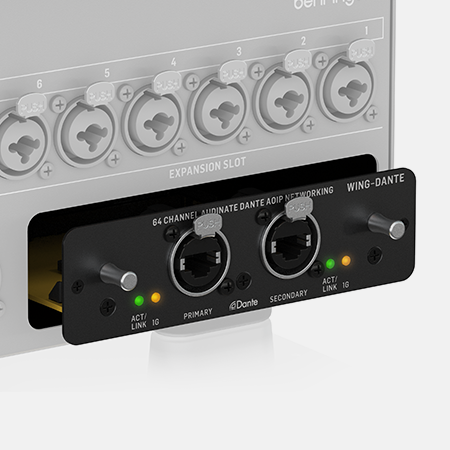 Karta rozszerzeń Behringer WING-DANTE 64x64 do Wing (000-EGD00-00010) - obraz 4
