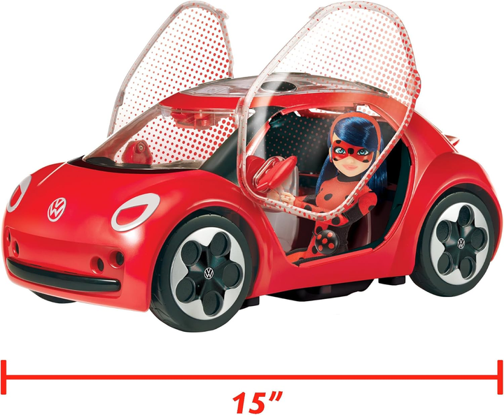 Машинка Miraculous та лялька Леді Баг до 10-ї річниці Ladybug 10 years anniversary collector doll - зображення 2