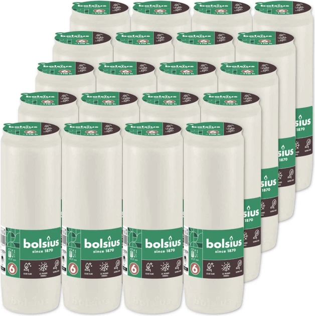 Wkład do zniczy olejowy Bolsius RC6 110H 20 szt (8717847160058) - obraz 2