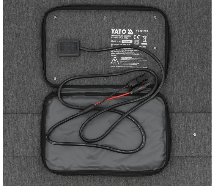 Panel słoneczny Yato YT-98201 składany solarny 4 w 1  200 W (5906083118913) - obraz 4