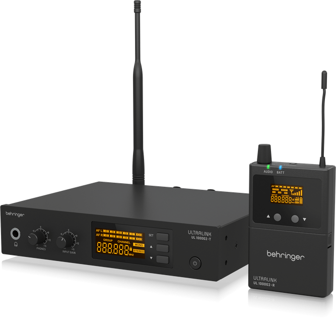 Odsłuch bezprzewodowy Behringer IEM UHF UL 1000G2 (0404-AAA86-EU1) - obraz 2