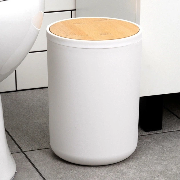 Zestaw akcesoriów łazienkowych Vilde 6 elementów Biały - obraz 10