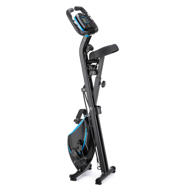 Велотренажер складной Gymtek FX600 Blue с эспандерами до 120 кг - изображение 7