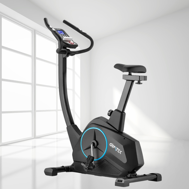 Велотренажер Gymtek XB4000 черный. Электромагнитный, 18 уровней, до 150 кг, для дома, кардио, Bluetooth - изображение 4