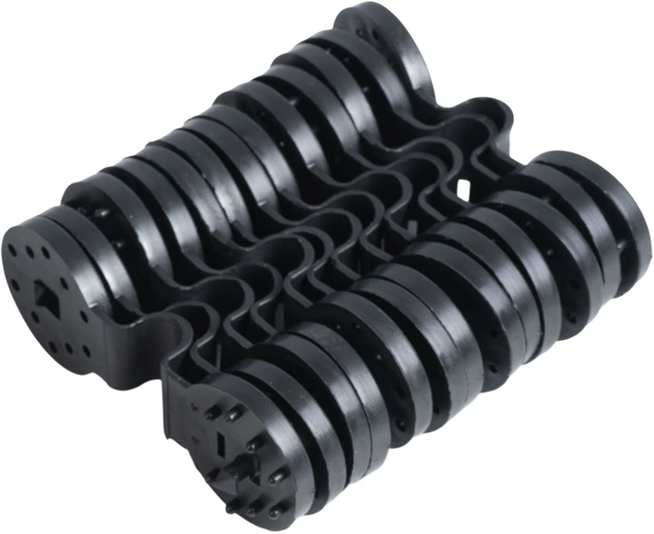 Siatka cieniująca Plonos 1.2 x 50 m + 50 zacisków Zielona (454111) - obraz 2