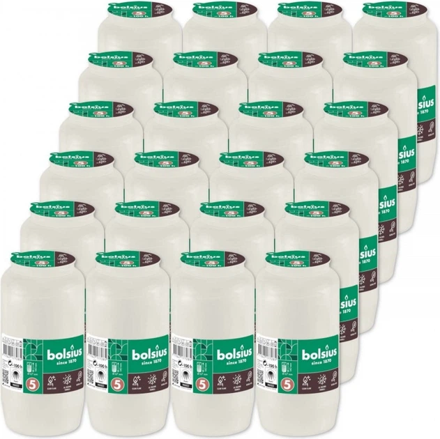 Wkład do zniczy olejowy Bolsius RC5 100H 24 szt (8717847177292) - obraz 2