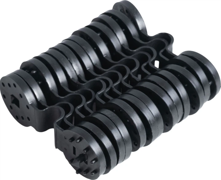 Siatka cieniująca Plonos 1.5 x 25 m + 50 zacisków Zielona (454201) - obraz 3