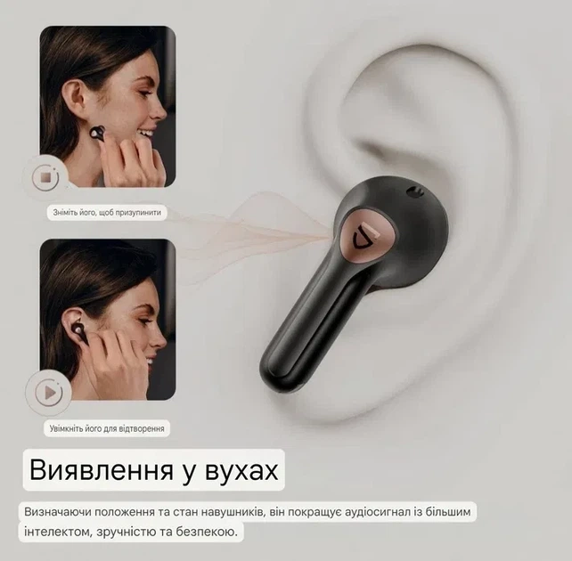Бездротові навушники SoundPEATS Air4 Pro \ Bluetooth 5.3, кодеком високої чіткості AptX Lossless - зображення 4