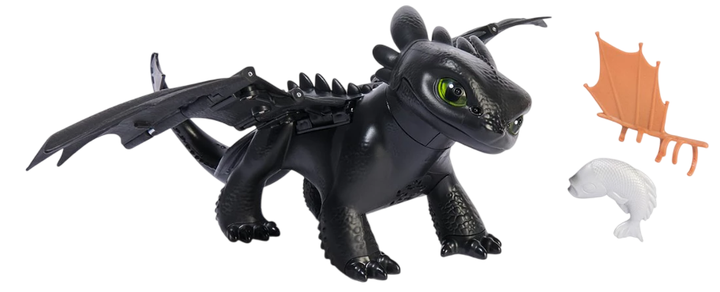 Interaktywna zabawka Dragons Jak wytresować smoka Szczerbatek 30 cm (681147062887) - obraz 4