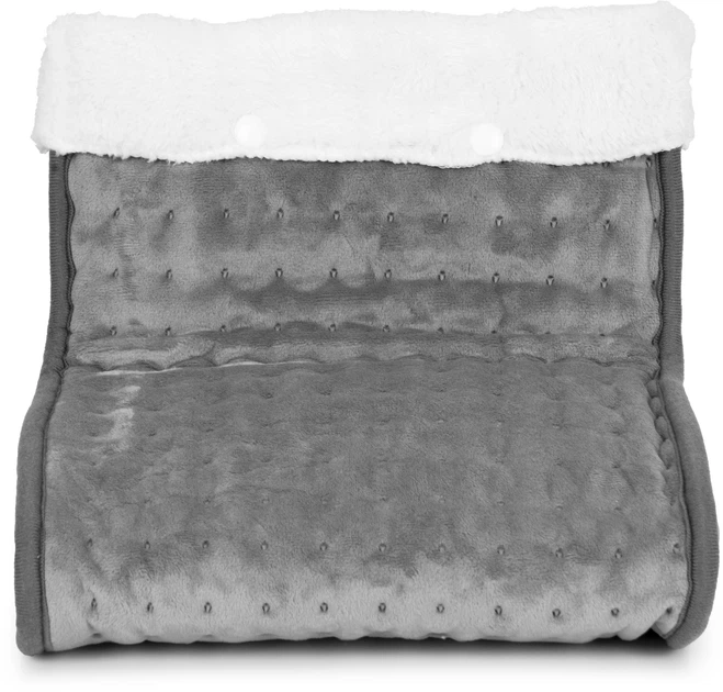 Електрична грілка для стоп ModernHome by Multistore М'який черевик пульт 10 рівнів нагріву Темно-сірий XB-8086A-DGY - зображення 2