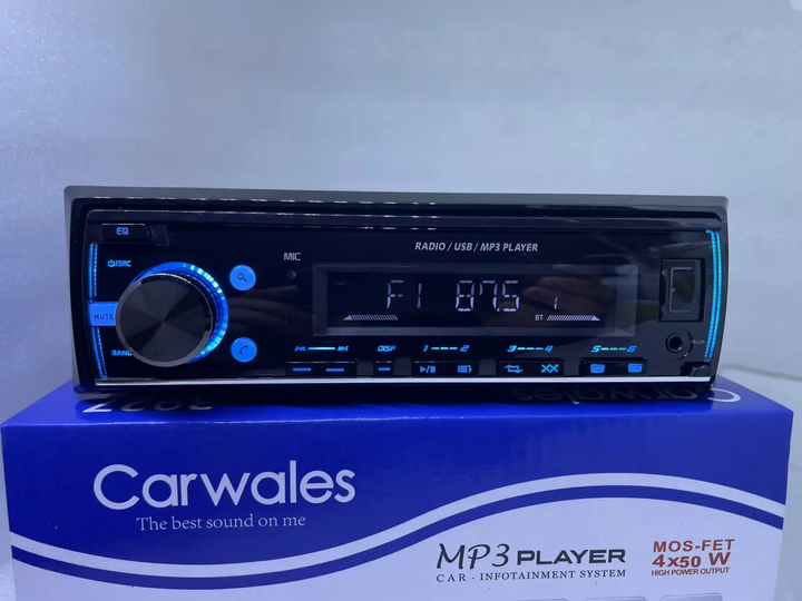 Автомагнитола Carwales BT-3929 съёмная панель Bluetooth- USB+SD+AUX - изображение 2