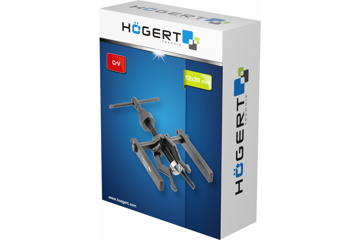 Инструмент для снятия подшипников 12-38 мм Hogert HT8G218 - изображение 2