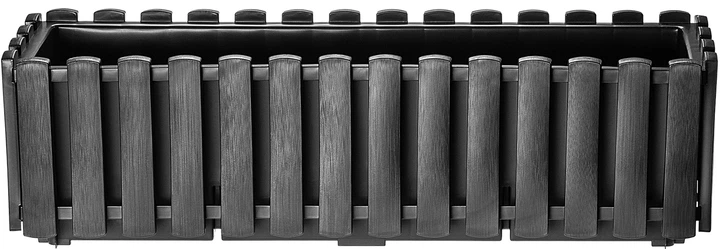 Skrzynia balkonowa Kadax Glifada 58 x 18 x 16.5 cm Antracyt (K8033) - obraz 2