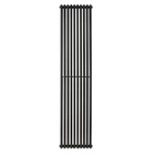 Дизайнерский радиатор отопления Betatherm Quantum 10/1800/405 вертикальный черный матовый - изображение 5