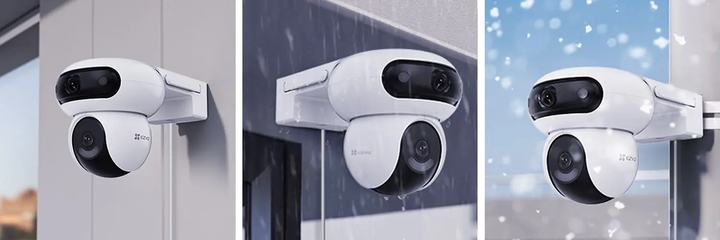 IP видеокамера Ezviz H90 Dual 2K CS-H90 (4МП+4МП) - изображение 8