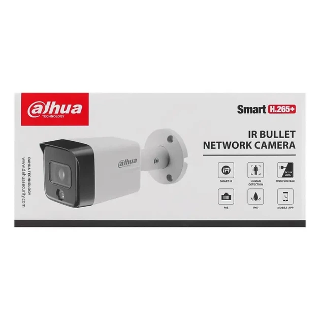 IP видеокамера Dahua DH-IPC-HFW1431TC-A 4МП (2.8мм) с микрофоном - изображение 6