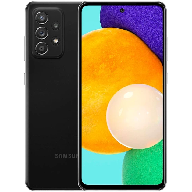 Смартфон Samsung Galaxy A52 128 GB Black (Grade C) БУ - Б/В – фото