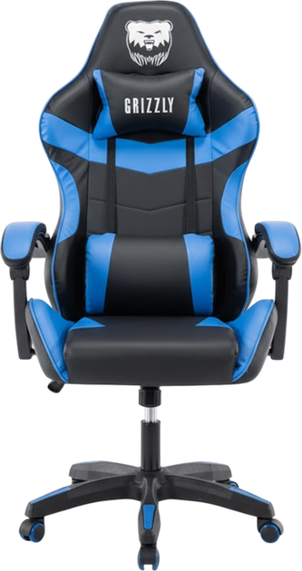 Fotel gamingowy Hedo regulowany Niebieski 100046 (5907184130088) - obraz 2