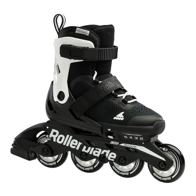 Детские раздвижные ролики Rollerblade Microblade Black/White 28-32 EU - Фото 1 Детские раздвижные ролики Rollerblade Microblade Black/White 28-32 EU - изображение 1