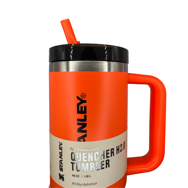 Термос термокружка Stanley Quencher ProTour Flip Straw Tumbler из нержавеющей стали 1,18 л Cherry Red KT7001951 - Фото 6 Термос термокружка Stanley Quencher ProTour Flip Straw Tumbler из нержавеющей стали 1,18 л Cherry Red KT7001951 - изображение 6