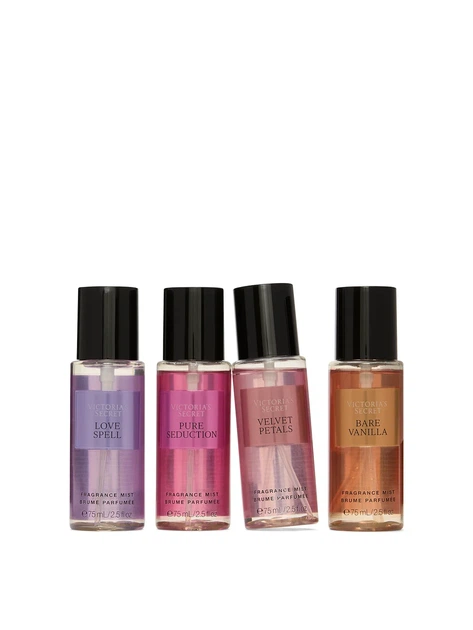 Подарочный набор спрей мистов Victoria's Secret Body Fragrance Most Loved Mists Gift Set 2025, 75 мл 4 шт - Фото 2 Подарочный набор спрей мистов Victoria's Secret Body Fragrance Most Loved Mists Gift Set 2025, 75 мл 4 шт - изображение 2