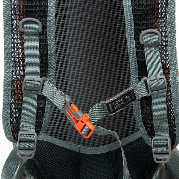 Рюкзак Туристический нейлон Royal Mountain 8328 orange - изображение 6