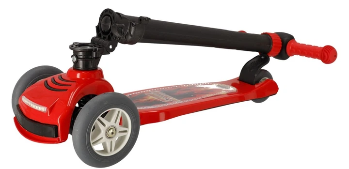 Hulajnoga dziecięca Pilsan LED Czerwony 98269 (8693461101243) - obraz 3