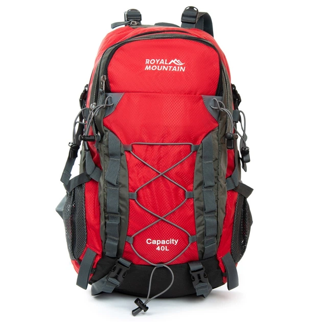 Рюкзак Туристический нейлон Royal Mountain 1125-40L red - Фото 1 Рюкзак Туристический нейлон Royal Mountain 1125-40L red - изображение 1